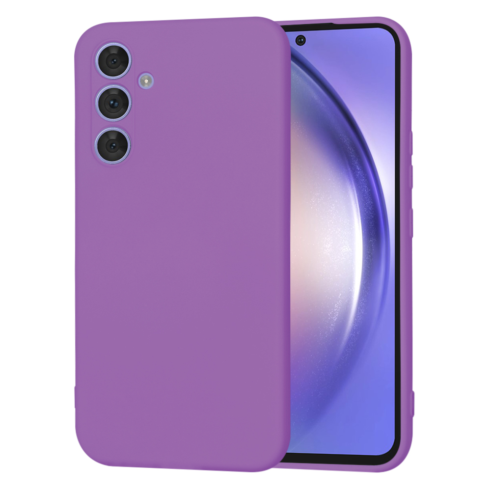 Levně Techsuit SoftFlex pro Samsung Galaxy A54 – fialový