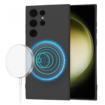 Techsuit - SoftFlex MagSafe - Samsung Galaxy S23 Ultra - černá