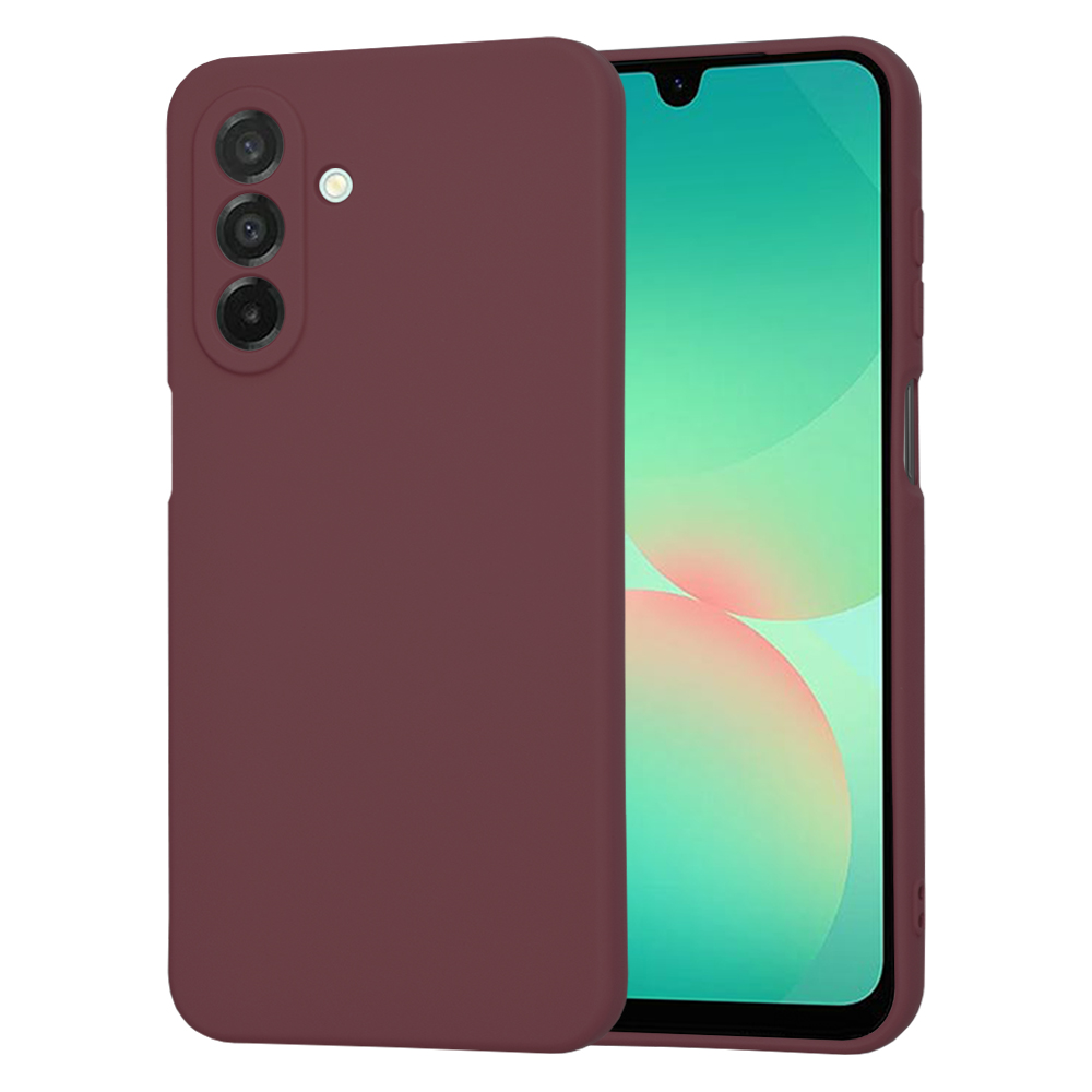 Levně Techsuit - SoftFlex - Samsung Galaxy A26 5G - švestkově červená
