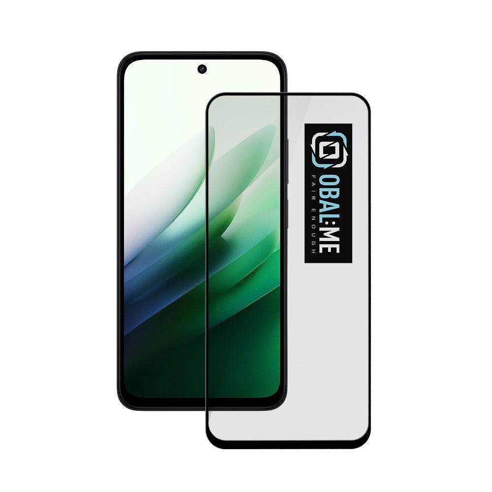 Levně Tvrzené sklo OBAL:ME 5D pro Xiaomi Redmi 15 4G/5G Black