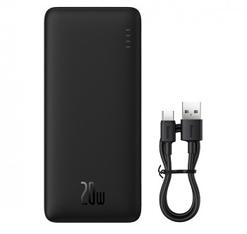 Powerbanka Baseus Airpow 20W Fast Charge 20000mAh Black