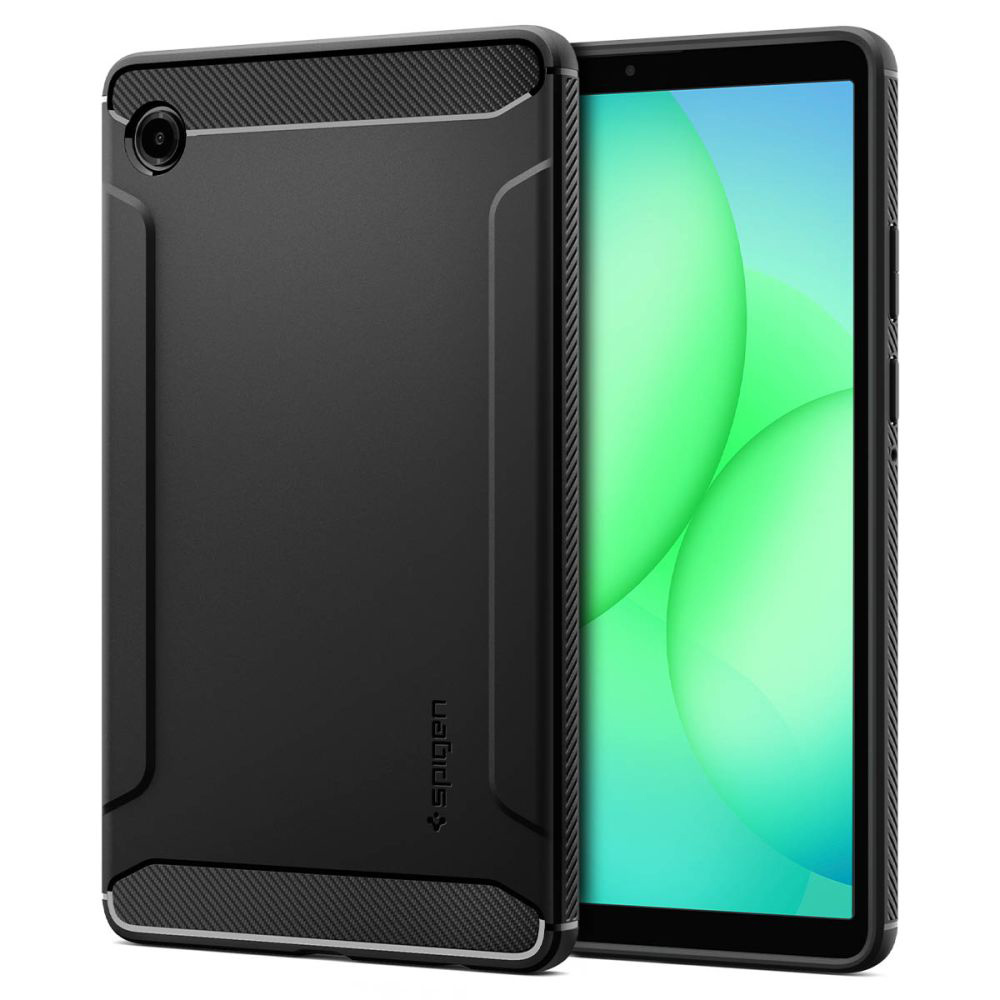 Levně Spigen - Rugged Armor - Samsung Galaxy Tab A11 - matná černá
