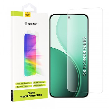 Techsuit – sklo Clear Vision Glass pro Oppo Reno14 – průhledné