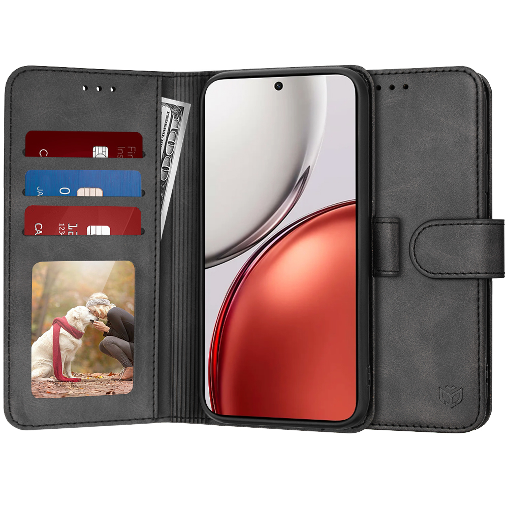 Levně Techsuit – pouzdro Diary Book – Honor Magic8 Lite – černé