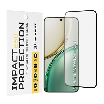 Techsuit - ESD sklo - Honor Magic8 Lite - Black