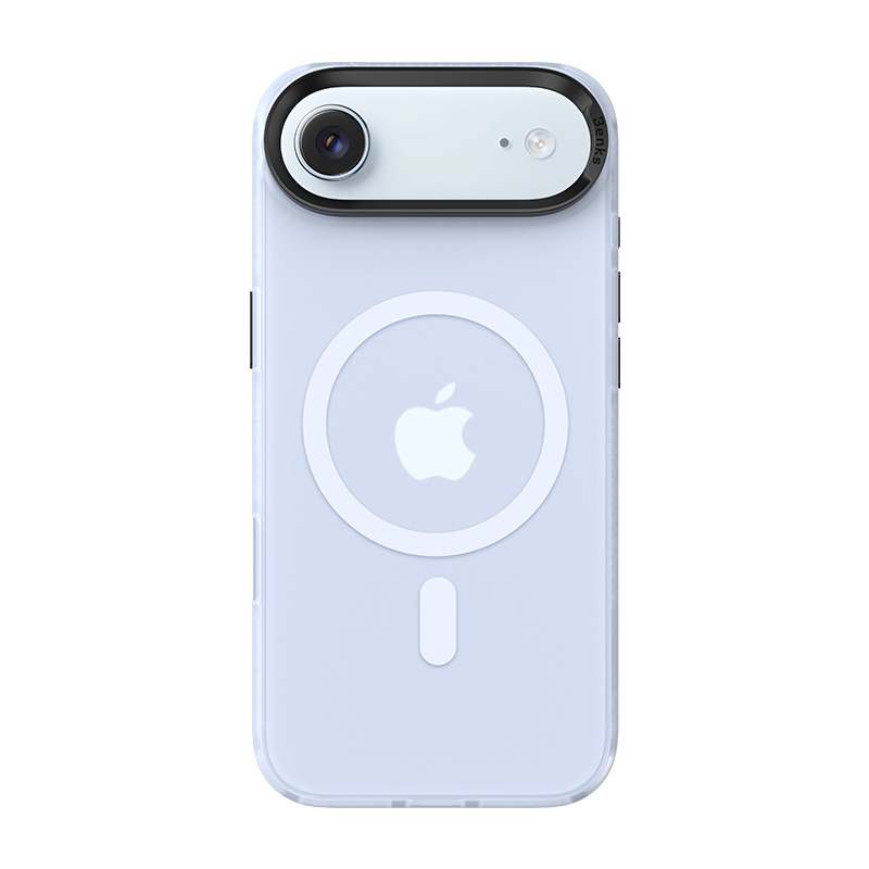 Levně Magnetické pouzdro Benks Lucid Armor (C068) pro iPhone Air s tlačítkem pro ovládání fotoaparátu, modré