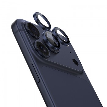 Tvrzené safírové ochranné sklo Benks DR na fotoaparát pro iPhone 17 Pro-17 Pro Max modré