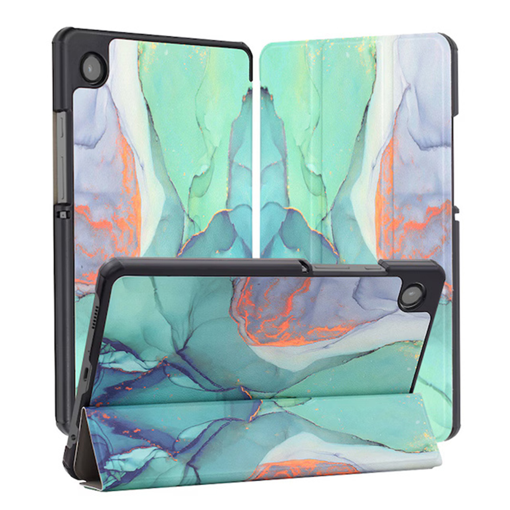 Levně Techsuit - FoldPro - Samsung Galaxy Tab A11 / A9 - zelený čas
