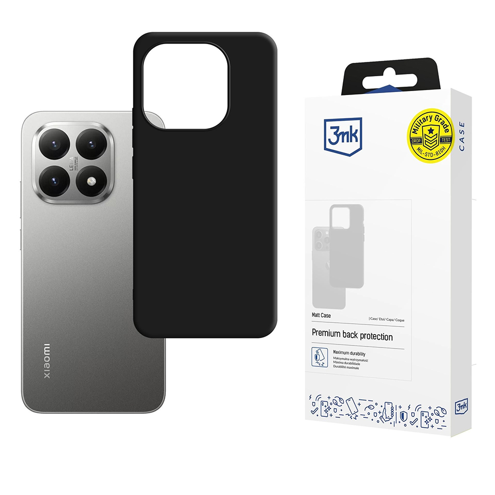 Levně 3mk - matné pouzdro - Xiaomi 15T - černé