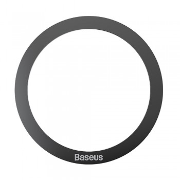 Baseus - (balení 2 ks) magnetický kroužek Metal Ring Series (PCCH000001) - univerzální kroužek na telefon pro Samsung, iPhone - černý