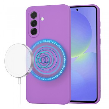 Techsuit - SoftFlex MagSafe - Samsung Galaxy A36 5G - fialová