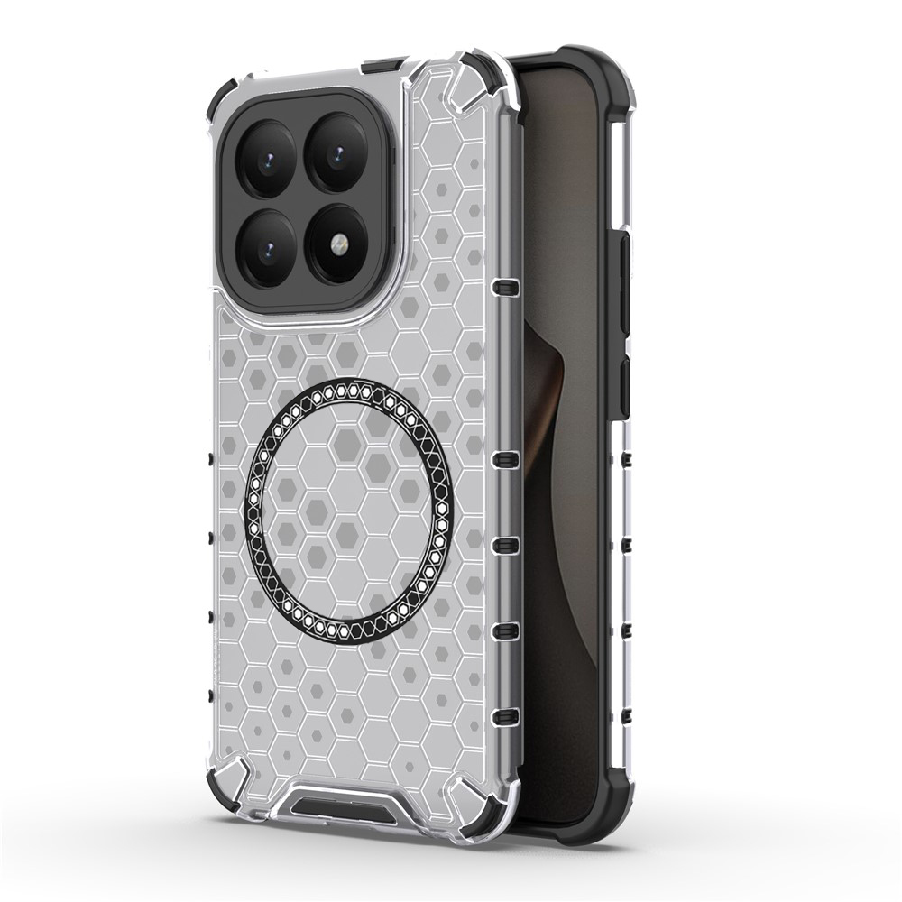 Levně Techsuit - HoneyComb Shield MagSafe - Xiaomi 15T - bílá