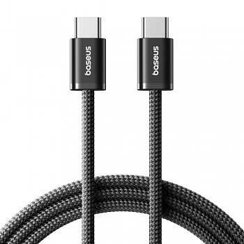 Datový kabel Dynamic 4 Series – pro iPhone, Type-C, rychlé nabíjení, 100W, 480Mbps, nylon, 2m – černý