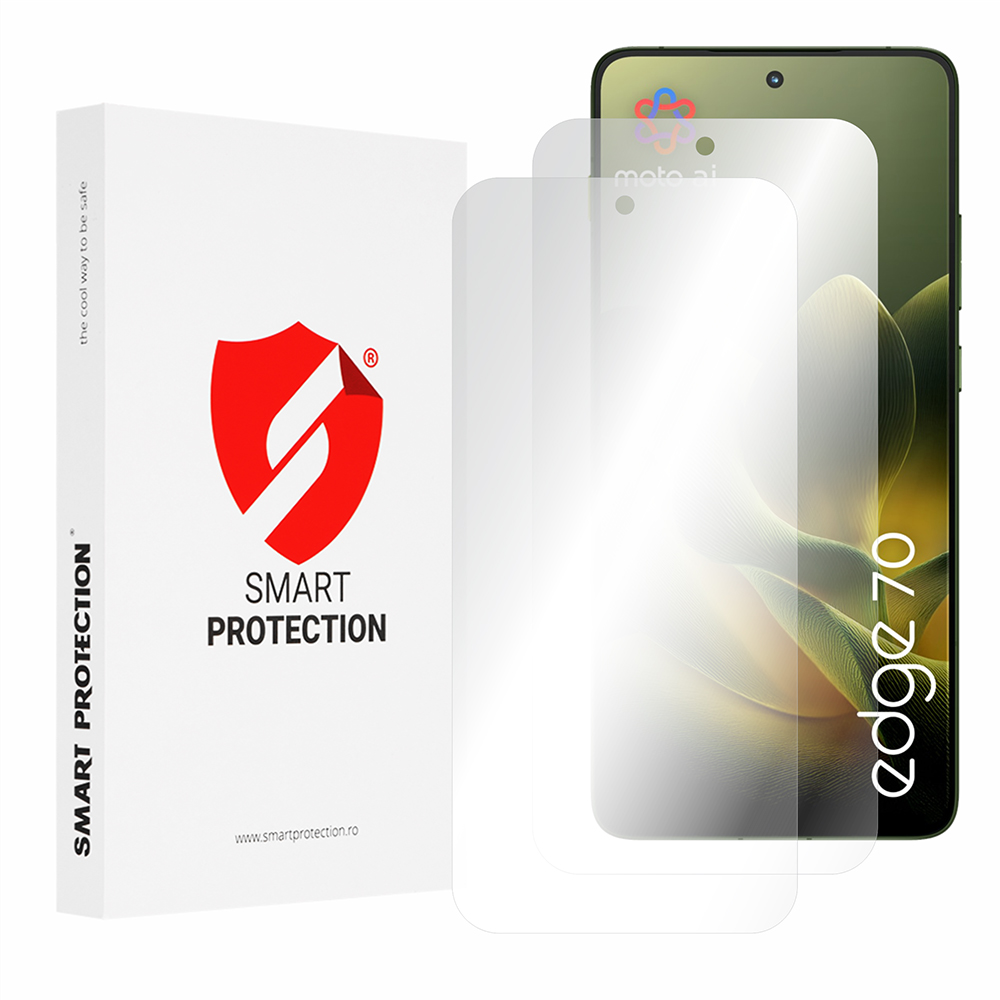 Levně Smart Protection – Premium Classic (2 balení) – Motorola Edge 70 – Clear