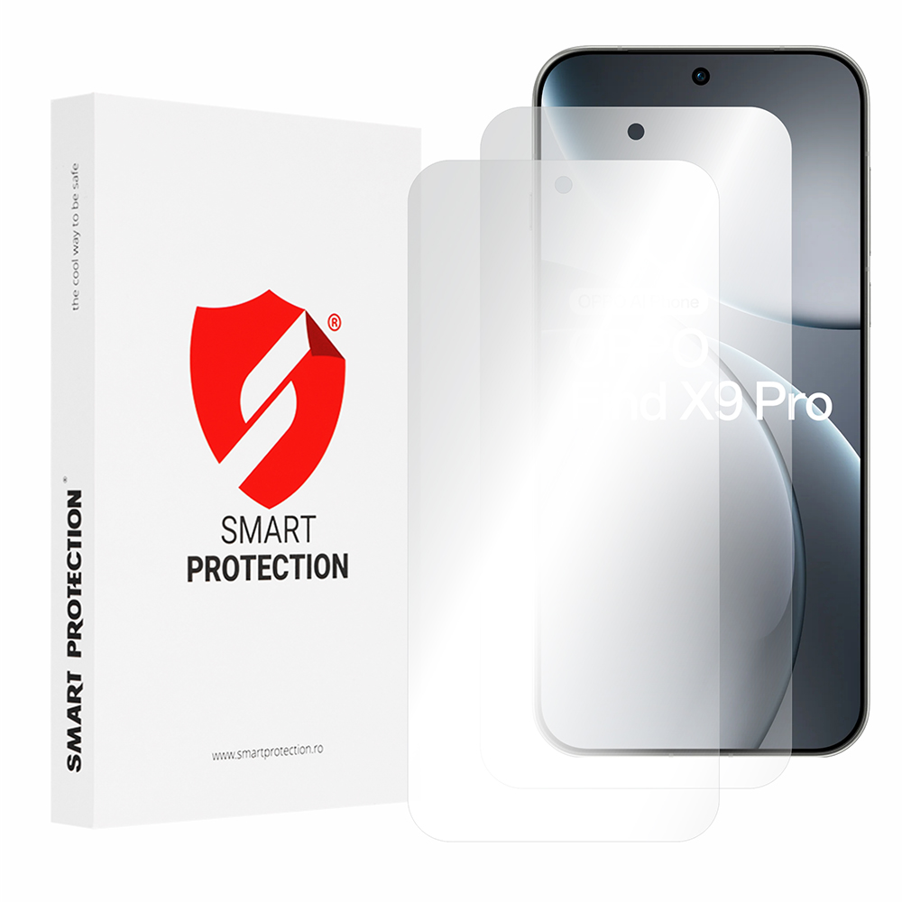 Levně Chytrá ochrana – Premium Classic (2 balení) – Oppo Find X9 Pro – průhledná