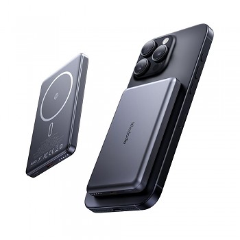 Mcdodo - magnetická powerbanka Meta Series (MC-4641) - 5000mAh, 20W, ultratenký design - černá