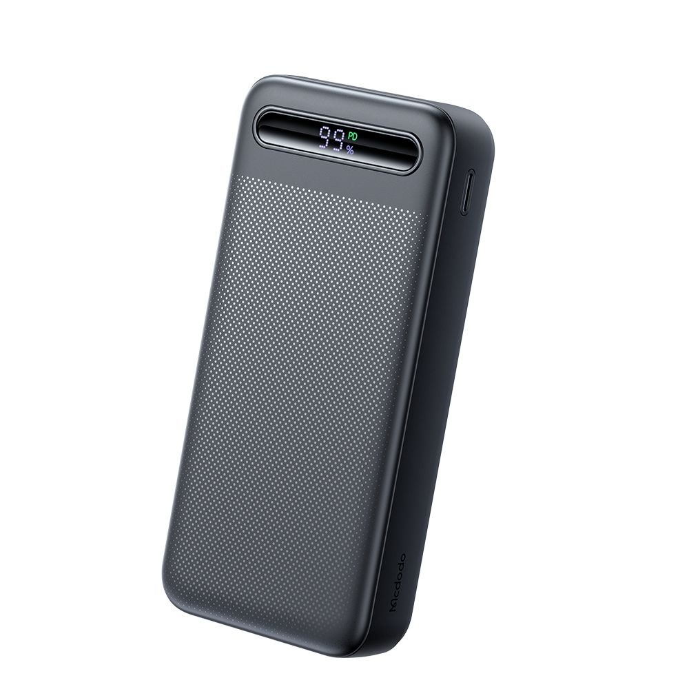 Levně Mcdodo – Power banka Star Series (MC-3891) – USB-C + 2x USB, 20000mAh, 22.5W, digitální displej – černá