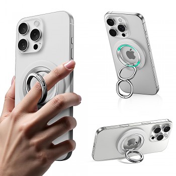 ESR – držák na telefon (2K6180261) – magnetický, 360°, 5,2mm ultratenký, s univerzálním kroužkem HaloLock – bílý