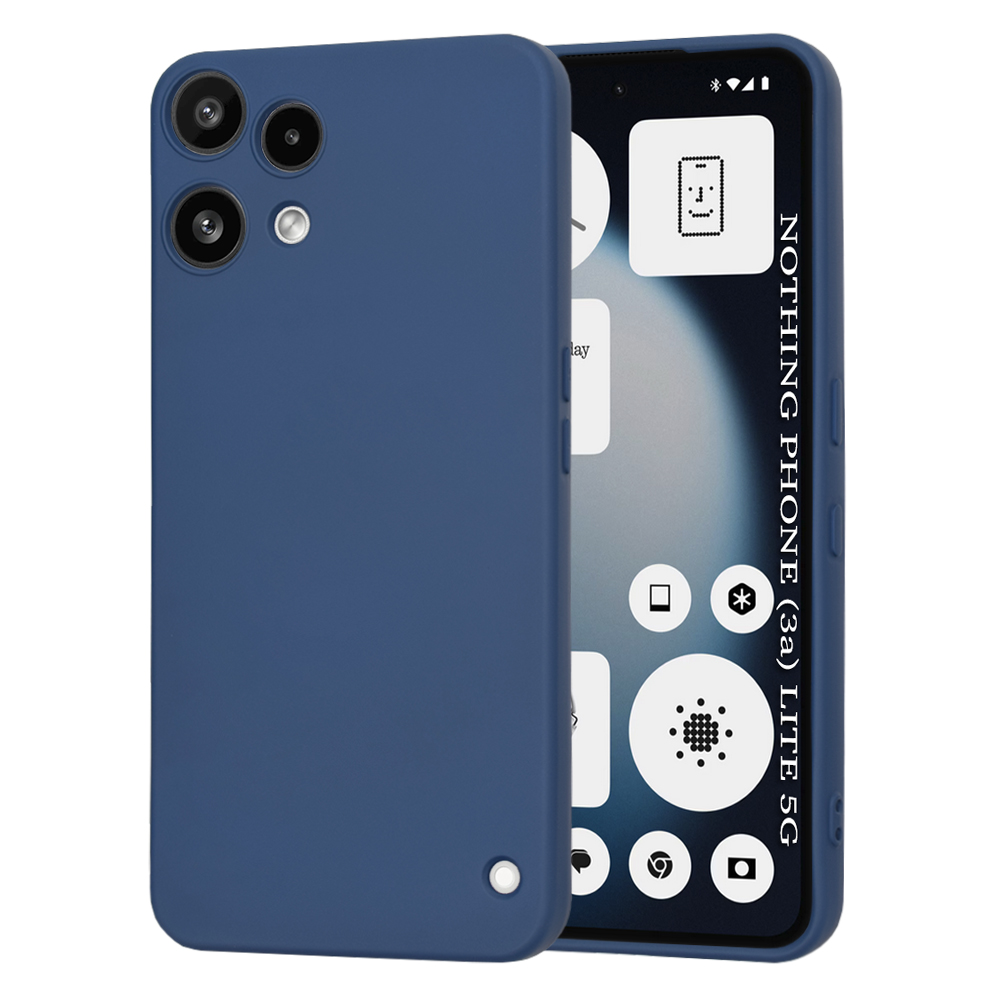Levně Techsuit - SoftFlex - Nothing Phone (3a) Lite - tmavě modrá