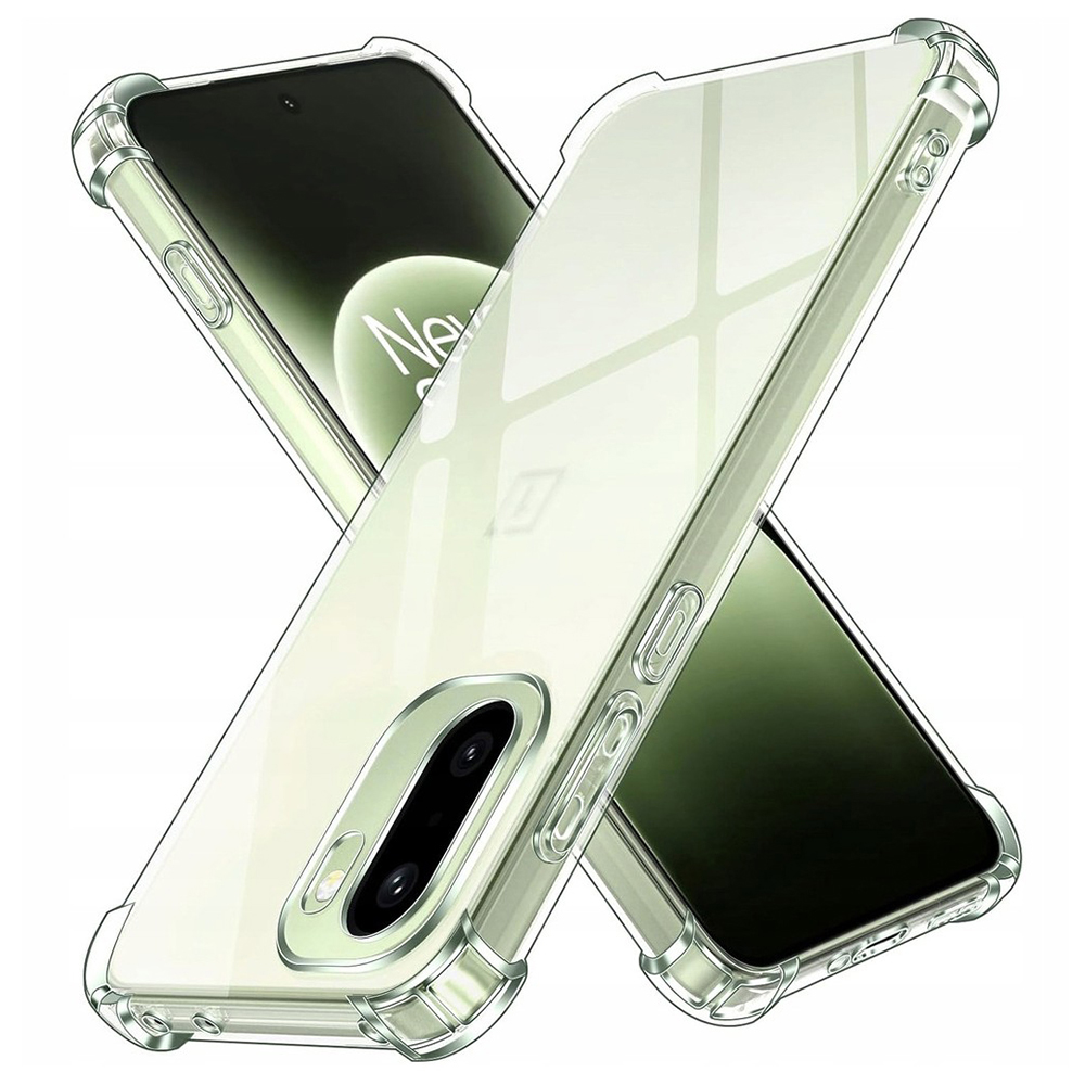 Levně Techsuit – nárazuvzdorný průhledný silikon – OnePlus 15R – průhledný