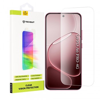 Techsuit – sklo Clear Vision – Oppo A6 Pro 4G / A6 Pro 5G – průhledné