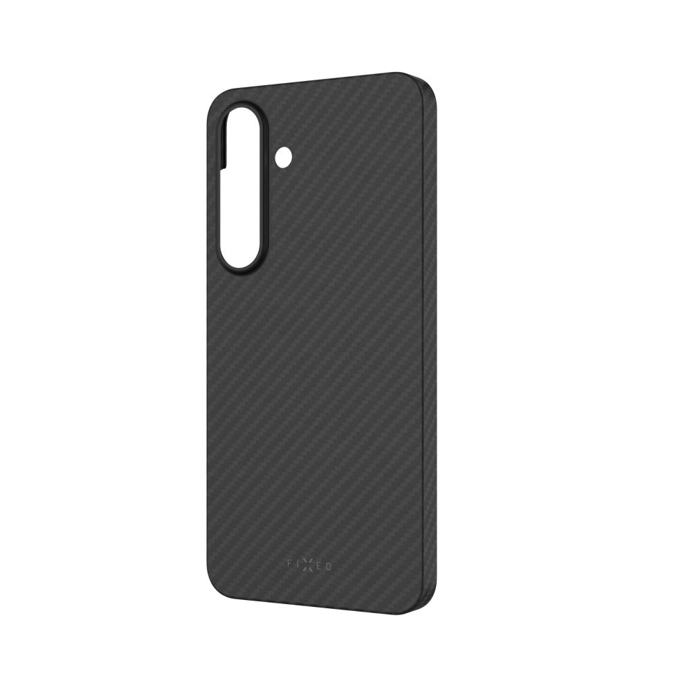 Levně Aramidový zadní kryt FIXED MagVelar s podporou Magsafe pro Samsung Galaxy S26+, černý