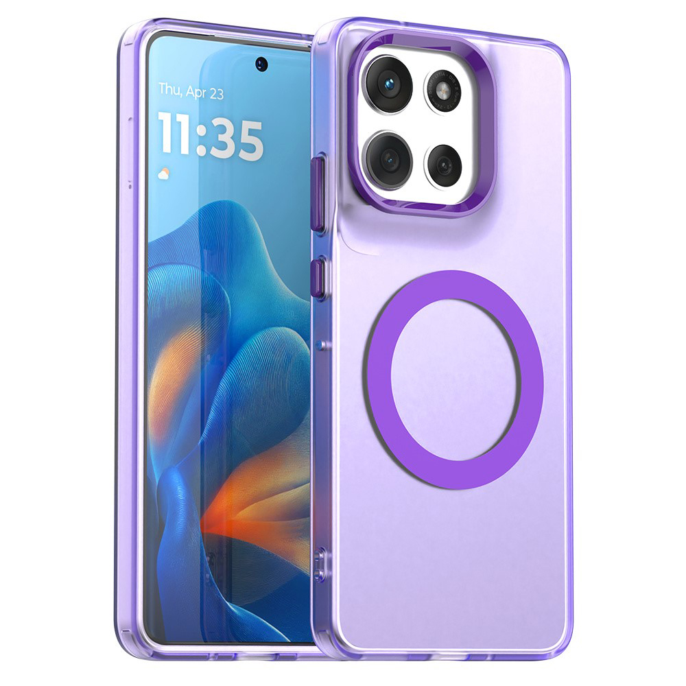 Levně Techsuit – CandyCase MagSafe – Motorola Moto G86 – fialová