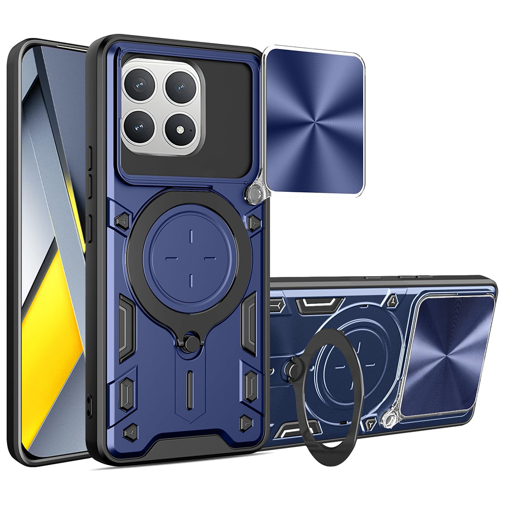 Levně Techsuit - CamGuard Pro - Xiaomi Poco F8 Pro - modrá