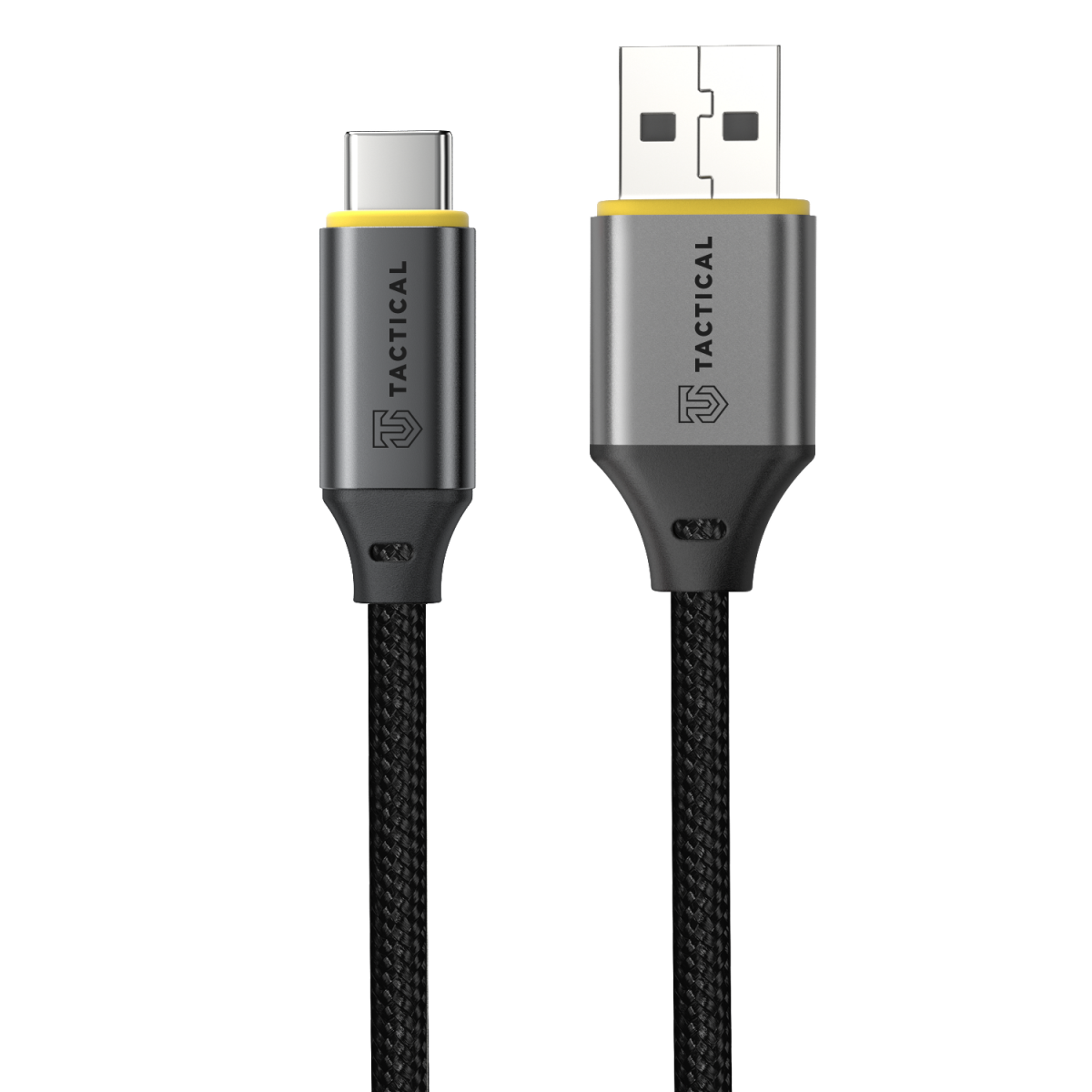 Levně Datový kabel Tactical Fast Rope Aramid 2.0 USB-A/USB-C 0.3m