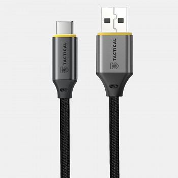 Datový kabel Tactical Fast Rope Aramid 2.0 USB-A/USB-C 2m