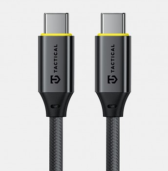 Datový kabel Tactical Fast Rope Aramid 2.0 USB-C/USB-C 1m