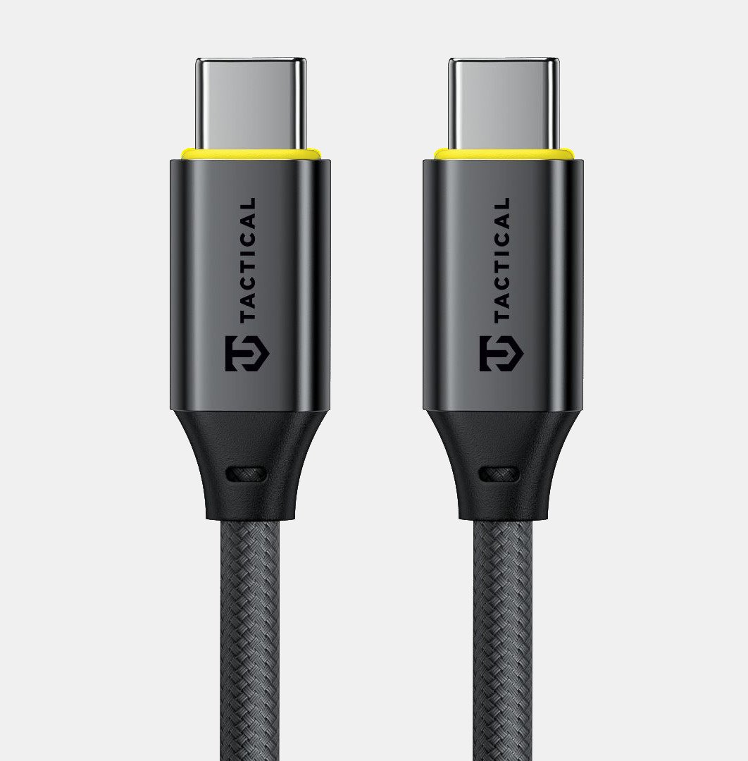 Levně Datový kabel Tactical Fast Rope Aramid 2.0 USB-C/USB-C 2m