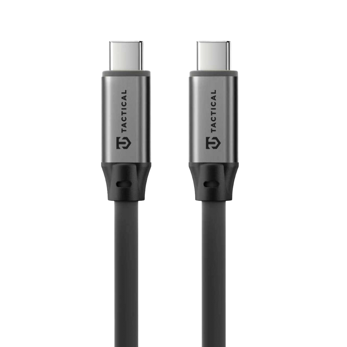 Levně Datový kabel Tactical Fat Man 2.0 USB-C/USB-C 1m Grey