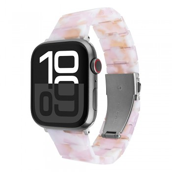 Resinový řemínek FIXED Resin Strap pro Apple Watch 38/40/41mm, Candy Pink
