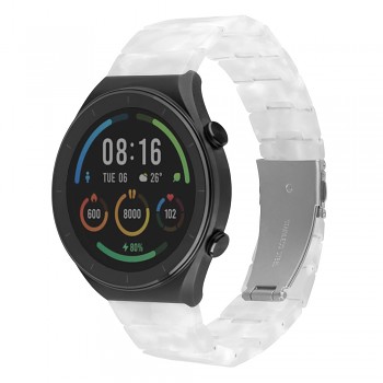 Resinový řemínek FIXED Resin Strap s Quick Release 18mm pro smartwatch, Cloud White