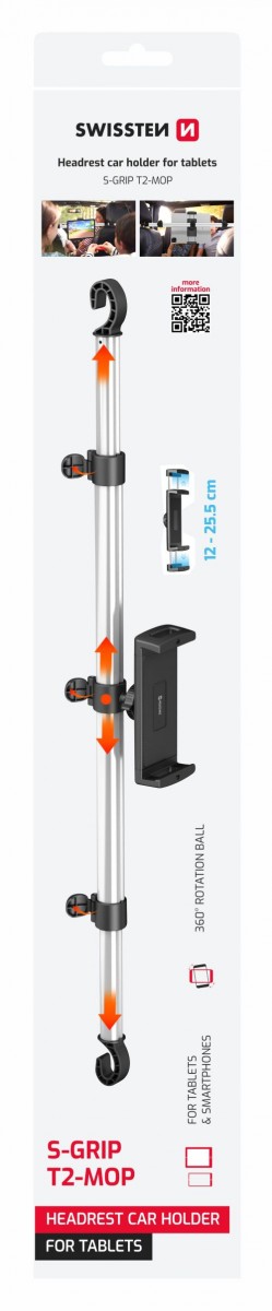 Držák do auta na tablet Swissten S-Grip T2-mop