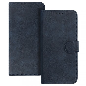 Univerzální knížkové pouzdro COMMON (SIZE XXL) pro Samsung S25 Ultra/S24 Ultra/M35/M23/A16 5G/Xiaomi Redmi 14C navy