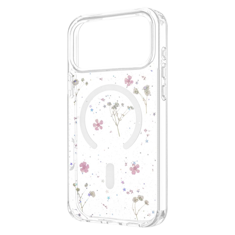 Zadní kryt FIXED MagBloom s podporou MagSafe pro Apple iPhone 17 Pro Max, Blush Plum