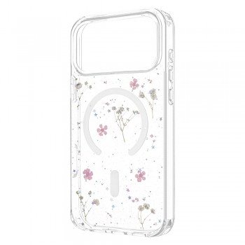 Zadní kryt FIXED MagBloom s podporou MagSafe pro Apple iPhone 17 Pro Max, Blush Plum