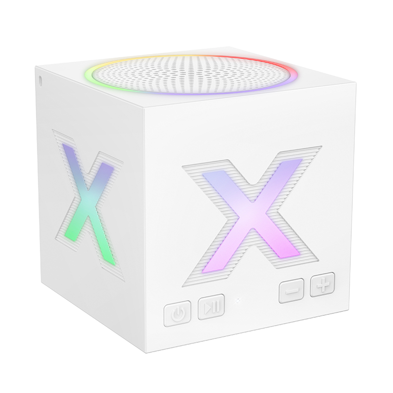Levně Reproduktor Borofone Portable Bluetooth BR101 Rubik bílý
