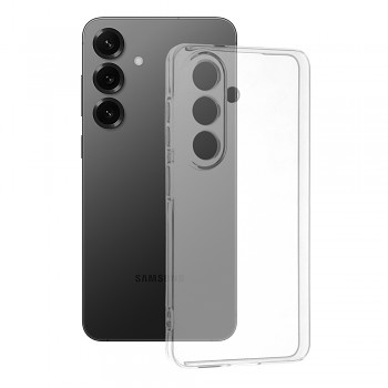 Techsuit - průhledný silikon - Samsung Galaxy S26 - transparentní