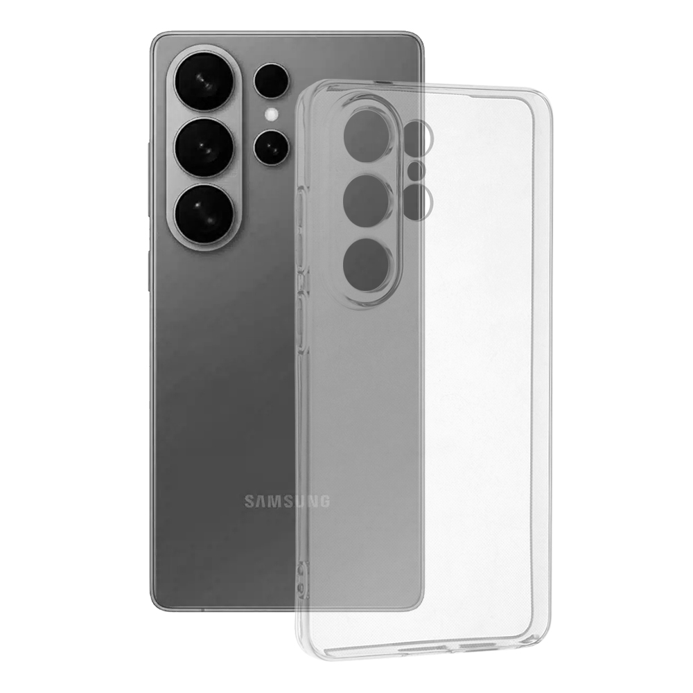 Levně Techsuit - čirý silikon - Samsung Galaxy S26 Ultra - transparentní