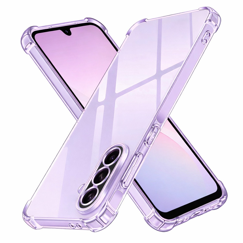 Levně Techsuit - nárazuvzdorný čirý silikon - Samsung Galaxy A37 5G - čirá
