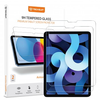 Techsuit - ArmorGlass CrystalHD (2 ks) - iPad Pro 11 2018 / Air 4 / 5 / 11 (2020/2022/2024) - čirá