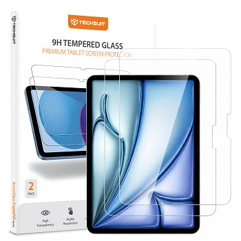 Techsuit - ArmorGlass CrystalHD (2 ks) - iPad Air 11 (2024) / Air 11 (2025) - čirá