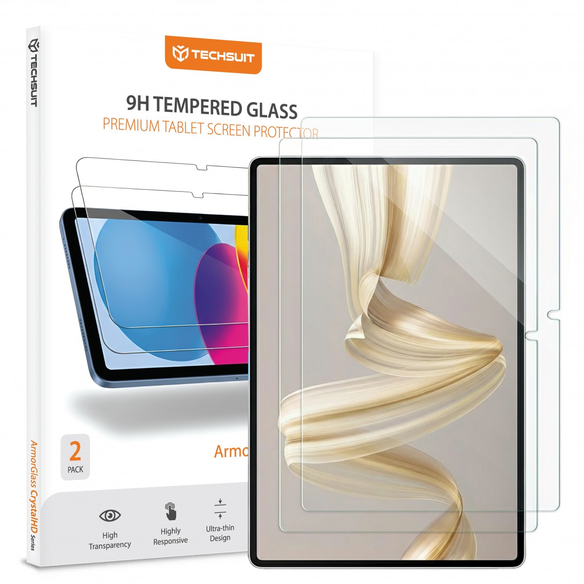 Levně Techsuit - ArmorGlass CrystalHD (2 pack) - Huawei MatePad Pro 12.2 (2024) / MatePad Pro 12.2 (2025) - čiré