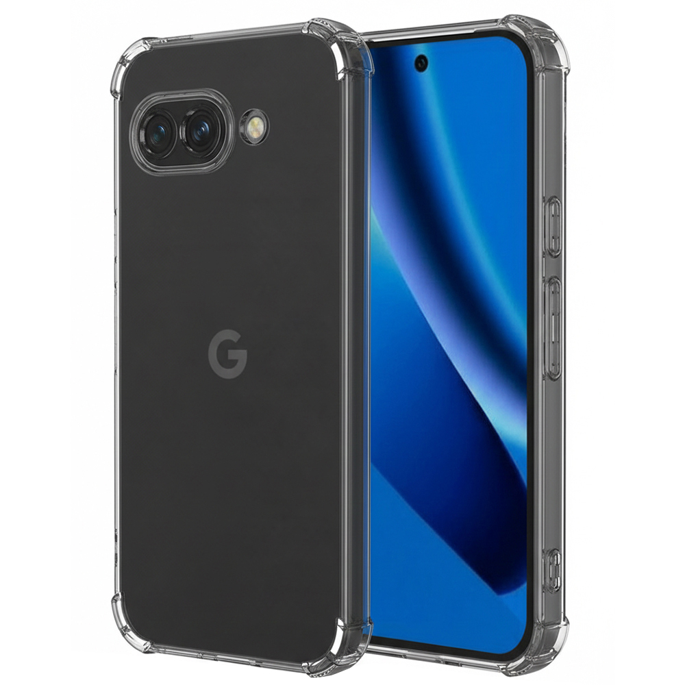 Techsuit - nárazuvzdorný čirý silikon - Google Pixel 10a - čirá