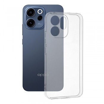 Techsuit - průhledný silikonový kryt - Oppo Reno 15F / Reno15 FS 5G - transparentní
