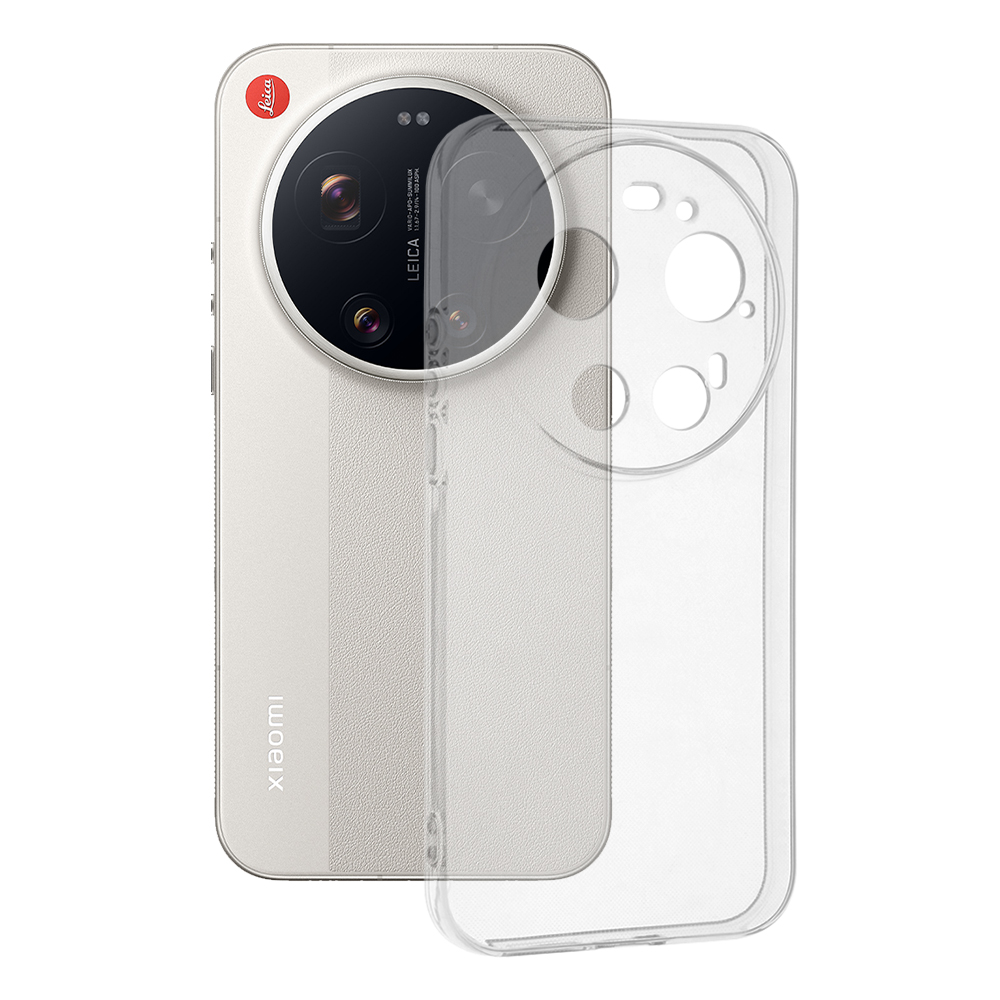 Levně Techsuit - čirý silikon - Xiaomi 17 Ultra - transparentní