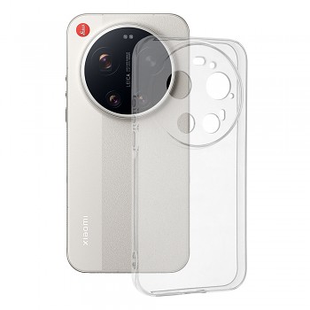 Techsuit - čirý silikon - Xiaomi 17 Ultra - transparentní